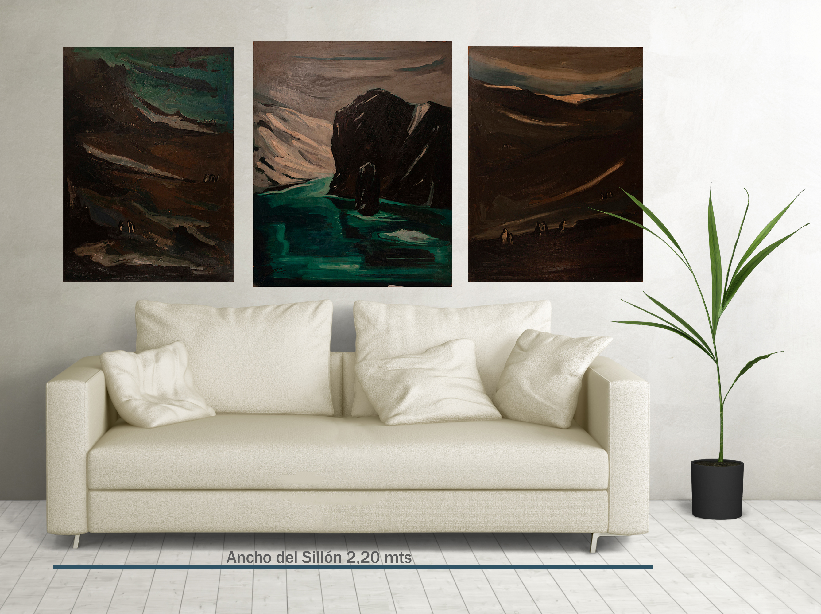 Living cuadro antartida 9